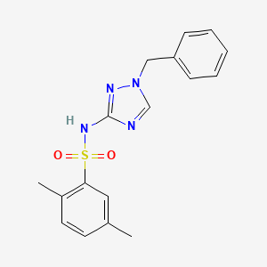 N-(1-benzyl-1H-1,2,4-triazol-3-yl)-2,5-dimethylbenzenesulfonamide