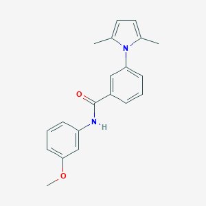 3-(2,5-dimethyl-1H-pyrrol-1-yl)-N-(3-methoxyphenyl)benzamide