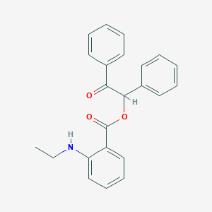 2-Oxo-1,2-diphenylethyl 2-(ethylamino)benzoate