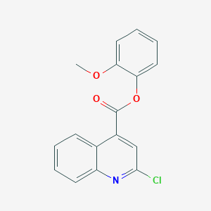 (2-Methoxyphenyl) 2-chloroquinoline-4-carboxylate