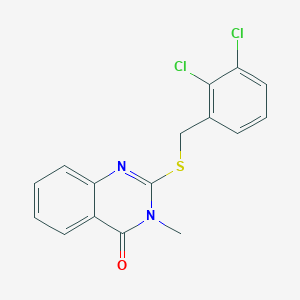 2-[(2,3-DICHLOROBENZYL)SULFANYL]-3-METHYL-4(3H)-QUINAZOLINONE