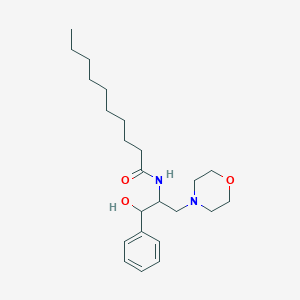 B043641 1-Phenyl-2-decanoylamino-3-morpholino-1-propanol CAS No. 117019-08-6