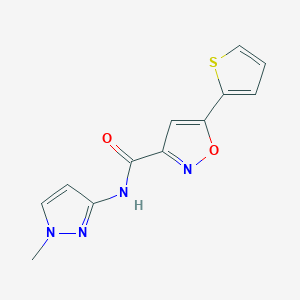 N-(1-methyl-1H-pyrazol-3-yl)-5-(2-thienyl)-3-isoxazolecarboxamide