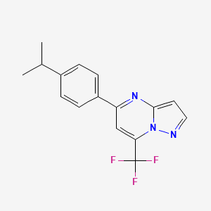 5-(4-isopropylphenyl)-7-(trifluoromethyl)pyrazolo[1,5-a]pyrimidine
