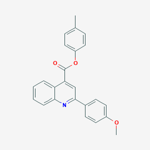 4-Methylphenyl 2-(4-methoxyphenyl)quinoline-4-carboxylate