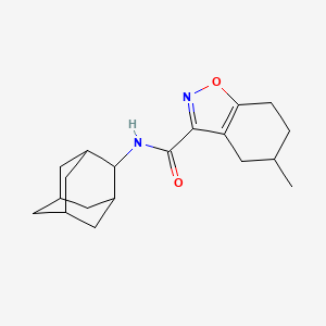 N-2-adamantyl-5-methyl-4,5,6,7-tetrahydro-1,2-benzisoxazole-3-carboxamide