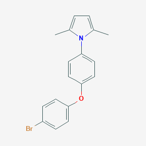 1-[4-(4-bromophenoxy)phenyl]-2,5-dimethyl-1H-pyrrole