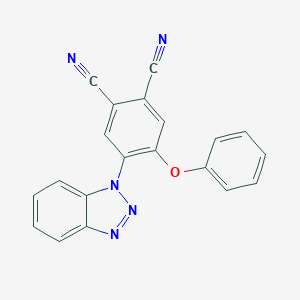 4-(1H-1,2,3-benzotriazol-1-yl)-5-phenoxyphthalonitrile