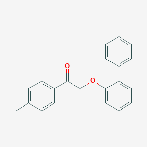 1-(4-Methylphenyl)-2-(2-phenylphenoxy)ethanone