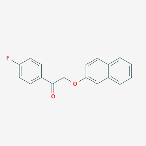 1-(4-Fluorophenyl)-2-(2-naphthyloxy)ethanone