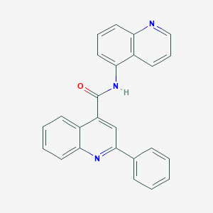 2-phenyl-N-quinolin-5-ylquinoline-4-carboxamide