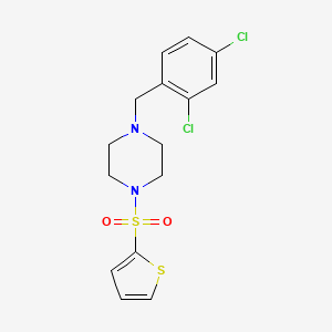 1-(2,4-dichlorobenzyl)-4-(2-thienylsulfonyl)piperazine