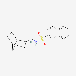 N-(1-bicyclo[2.2.1]hept-2-ylethyl)-2-naphthalenesulfonamide
