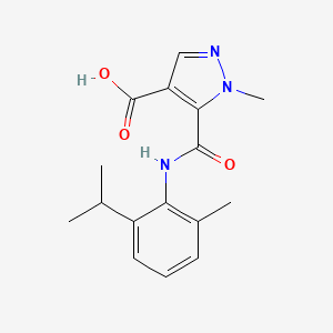 5-{[(2-isopropyl-6-methylphenyl)amino]carbonyl}-1-methyl-1H-pyrazole-4-carboxylic acid