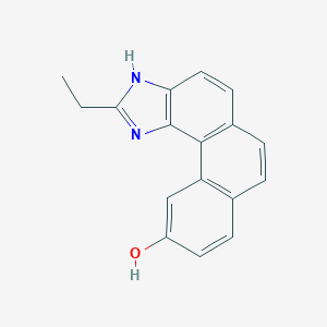 B043693 3H-Phenanthro(3,4-d)imidazol-10-ol, 2-ethyl- CAS No. 114460-41-2