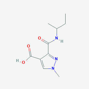 3-[(sec-butylamino)carbonyl]-1-methyl-1H-pyrazole-4-carboxylic acid