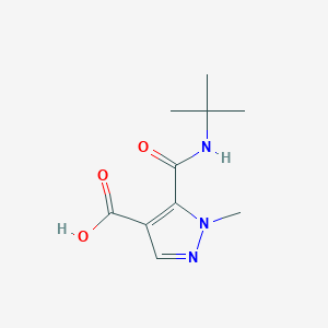 5-[(tert-butylamino)carbonyl]-1-methyl-1H-pyrazole-4-carboxylic acid