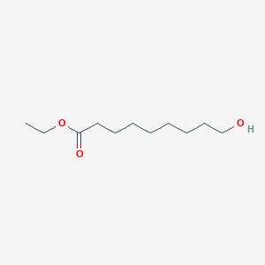 molecular formula C11H22O3 B043726 Ethyl 9-hydroxynonanoate CAS No. 3639-34-7