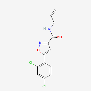 N~3~-ALLYL-5-(2,4-DICHLOROPHENYL)-3-ISOXAZOLECARBOXAMIDE