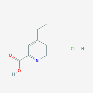 molecular formula C8H10ClNO2 B043738 4-乙基吡啶-2-甲酸盐酸盐 CAS No. 79415-18-2