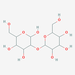 molecular formula C12H22O11 B043759 6-(Hydroxymethyl)-3-[3,4,5-trihydroxy-6-(hydroxymethyl)oxan-2-yl]oxyoxane-2,4,5-triol CAS No. 93601-68-4