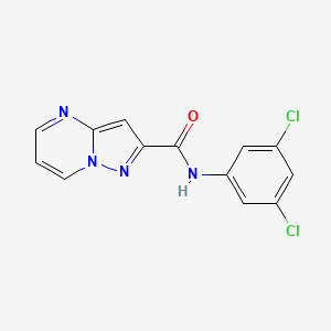 N-(3,5-dichlorophenyl)pyrazolo[1,5-a]pyrimidine-2-carboxamide