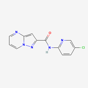 N-(5-chloropyridin-2-yl)pyrazolo[1,5-a]pyrimidine-2-carboxamide