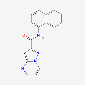 N-(naphthalen-1-yl)pyrazolo[1,5-a]pyrimidine-2-carboxamide