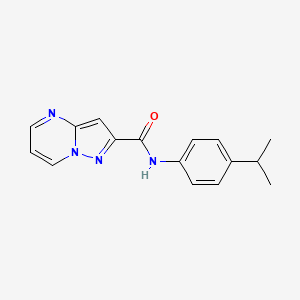 N-(4-isopropylphenyl)pyrazolo[1,5-a]pyrimidine-2-carboxamide