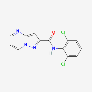 N-(2,6-dichlorophenyl)pyrazolo[1,5-a]pyrimidine-2-carboxamide