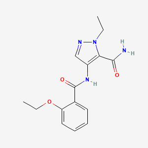 4-[(2-ethoxybenzoyl)amino]-1-ethyl-1H-pyrazole-5-carboxamide