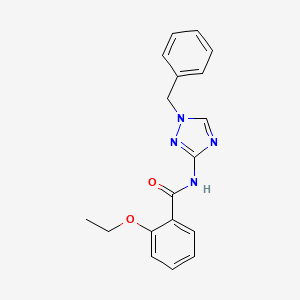 molecular formula C18H18N4O2 B4378076 N-(1-benzyl-1H-1,2,4-triazol-3-yl)-2-ethoxybenzamide 