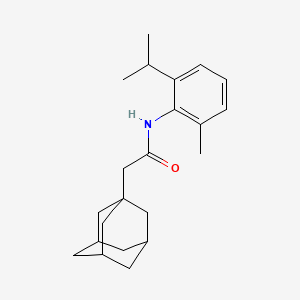 2-(1-adamantyl)-N-(2-isopropyl-6-methylphenyl)acetamide