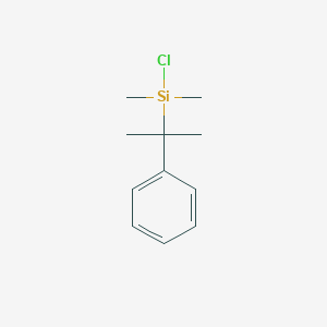B043798 Chlorodimethyl(2-phenylpropan-2-yl)silane CAS No. 118740-38-8