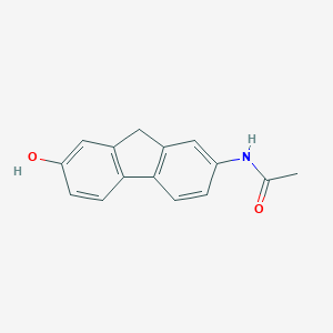 molecular formula C15H13NO2 B043800 7-Hydroxy-2-acetylaminofluorene CAS No. 363-49-5