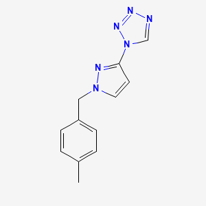 1-[1-(4-methylbenzyl)-1H-pyrazol-3-yl]-1H-tetrazole