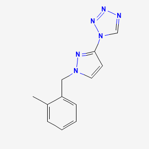 1-[1-(2-methylbenzyl)-1H-pyrazol-3-yl]-1H-tetrazole