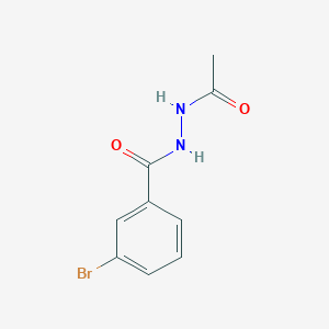 molecular formula C9H9BrN2O2 B438069 N'-acetyl-3-bromobenzohydrazide CAS No. 173406-71-8