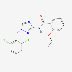 N-[1-(2,6-dichlorobenzyl)-1H-1,2,4-triazol-3-yl]-2-ethoxybenzamide