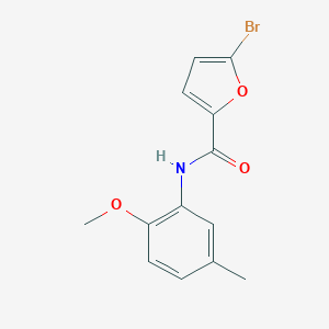 molecular formula C13H12BrNO3 B438083 5-bromo-N-(2-methoxy-5-methylphenyl)furan-2-carboxamide CAS No. 560103-24-4