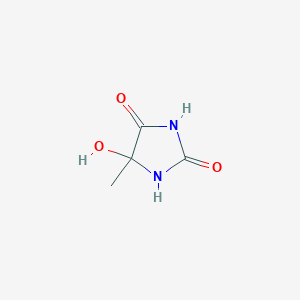 molecular formula C4H6N2O3 B043818 5-羟基-5-甲基乙内酰脲 CAS No. 10045-58-6