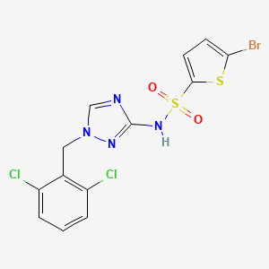 5-BROMO-N~2~-[1-(2,6-DICHLOROBENZYL)-1H-1,2,4-TRIAZOL-3-YL]-2-THIOPHENESULFONAMIDE