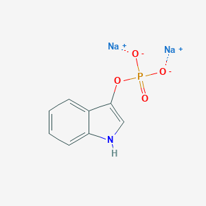 molecular formula C8H6NNa2O4P B043833 吲哚-3-基磷酸钠 CAS No. 3318-43-2