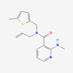 N-allyl-2-(methylamino)-N-[(5-methyl-2-thienyl)methyl]nicotinamide