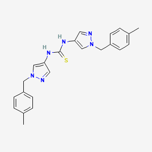 N,N'-bis[1-(4-methylbenzyl)-1H-pyrazol-4-yl]thiourea