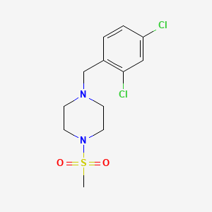 1-(2,4-dichlorobenzyl)-4-(methylsulfonyl)piperazine