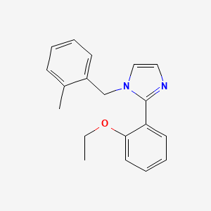 molecular formula C19H20N2O B4384212 2-(2-ethoxyphenyl)-1-(2-methylbenzyl)-1H-imidazole 