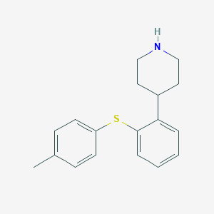molecular formula C18H21NS B043843 特达替汀 CAS No. 508233-95-2
