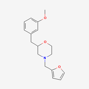 4-(2-furylmethyl)-2-(3-methoxybenzyl)morpholine