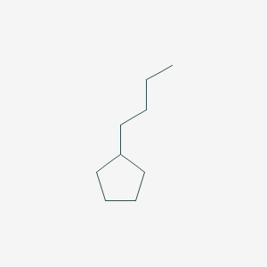 molecular formula C9H18 B043849 丁基环戊烷 CAS No. 2040-95-1